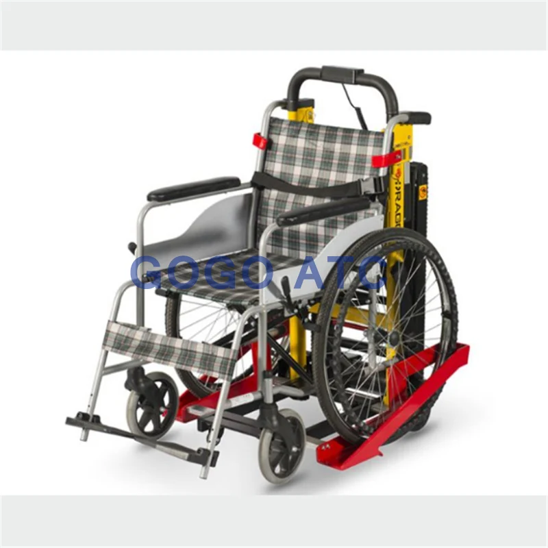 Aluminum Alloy Portable Motorised Mechanical Stair Seat Lift Electric Stair Climbing Wheelchair