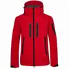 Red jacket men sublimation softshell camo jacket