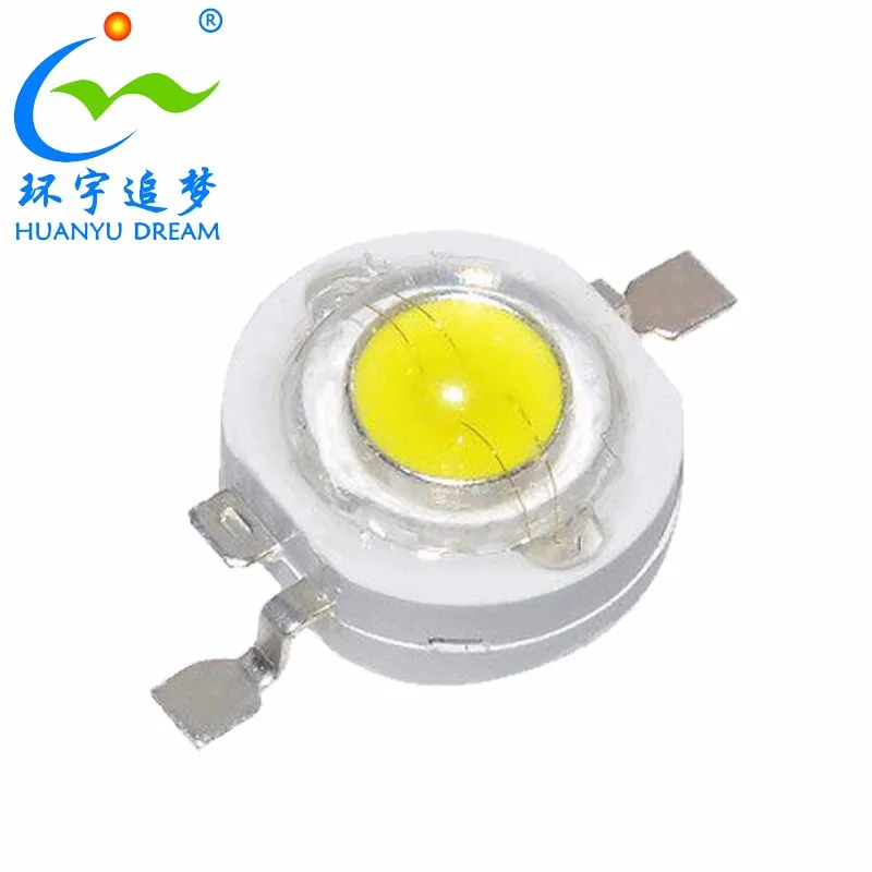 1w high power led 3v 120lm power led 3w smd led types