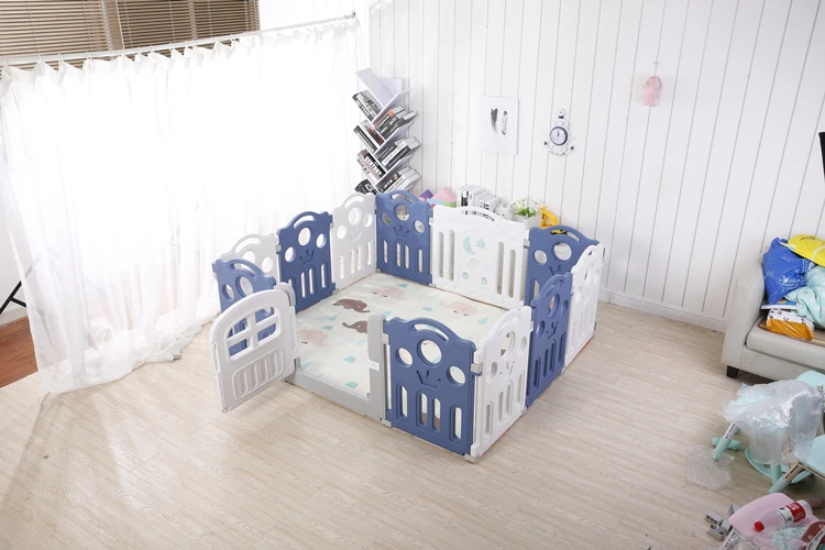 Feelkids Luxury Plastic Baby Playpen for Kids-Contemporary Design Bedroom & Living Room Use Safety Certified supplier