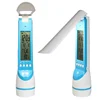 Portable Travel 3 in 1 Multifunctional Flashlight Foldable LED Table Lamp Digital Calendar Alarm Clock