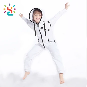 boys white jumpsuit