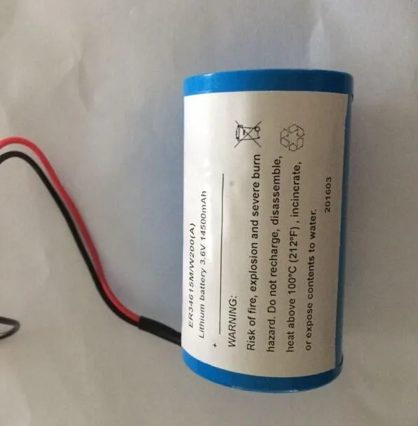 ACT hotsale 3.6V Primary Lithium thionyl chloride Battery/batteries 12v 3.6V 19 Ah ER34615 for car laptop