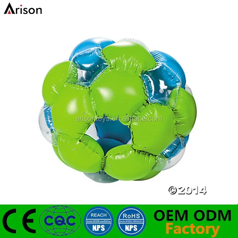 Green Inflatable Lawn Rolling Ball Inflatable Mega Giga Ball Inflatable