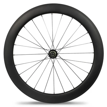 24 28 Inch Carbon Bicycle Wheels Carbon Wheel Material 