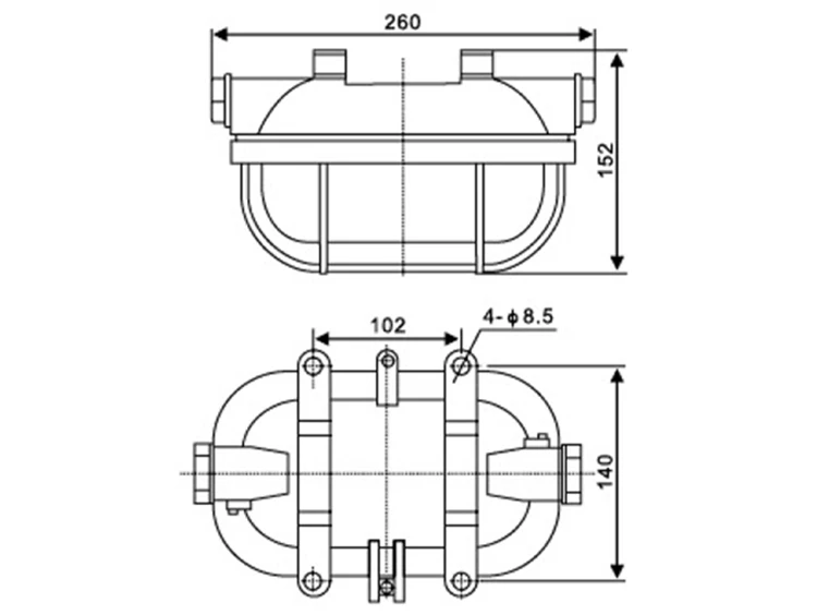 60W marine waterproof pendant light