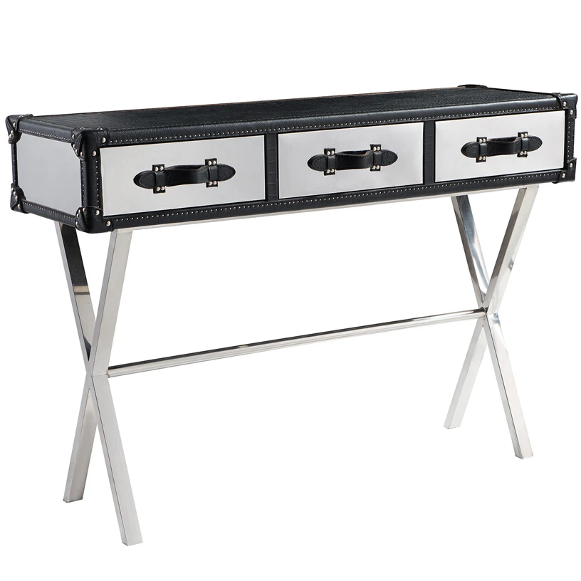 Trans Atlantic Steamer Trunk X Base Coffee Table Trans Atlantic Steamer Trunk X Base Coffee Table