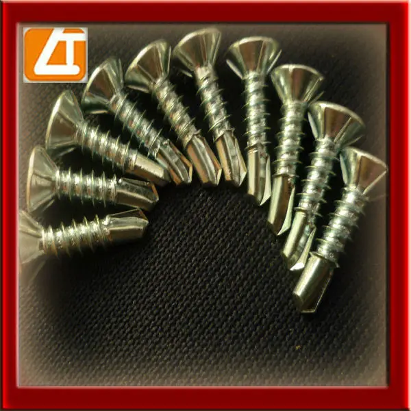 CSK self drilling screws with ribs2