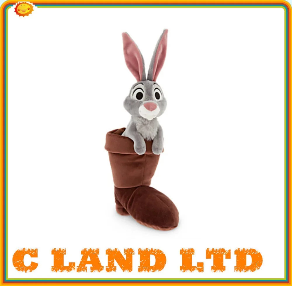 grey rabbit plush