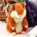 J G Chen Lovely Talking Hamster Plush Toy Hot Cute Speak Talking Sound Record Hamster Talking