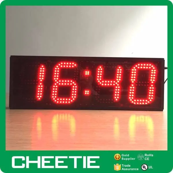 Fight clock. Яркий экран с подсветкой спортивный секундомер.