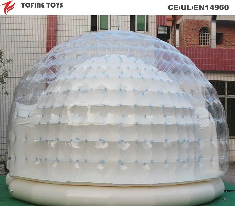 outdoor inflatable bubble dome