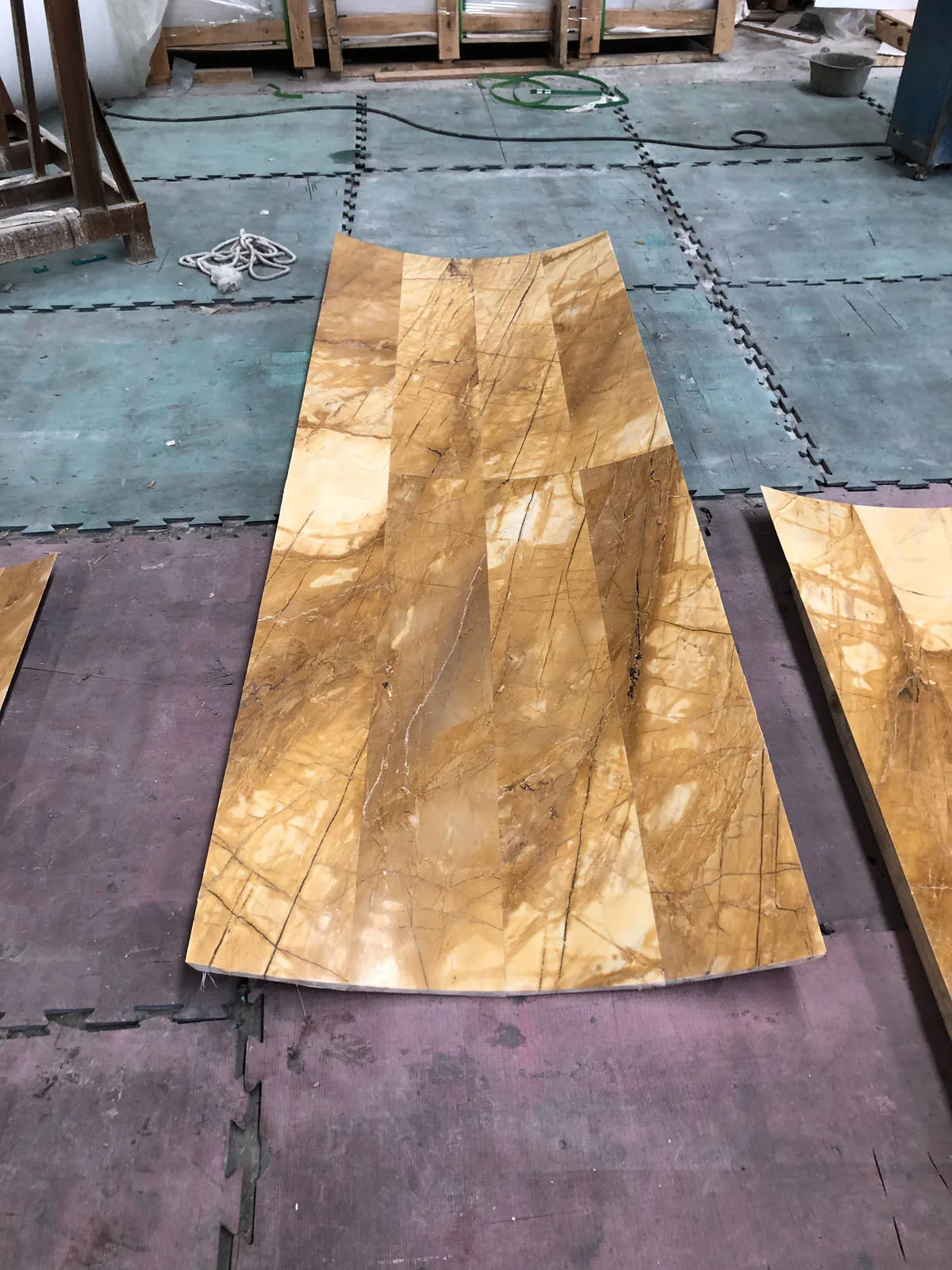 luxury golden yellow siena marble