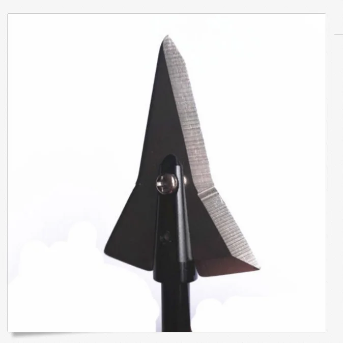 Aluminium And Stainless Steel 420 Helix Single Bevel Broadheads 125 Grain Expandable Hunting