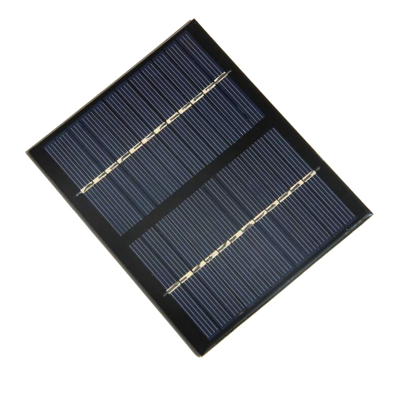 BUHESHUI Mini 1.5W 12V Solar Cell Module Polycrystalline Solar Panel+Cable Wire DIY Solar Battery Charger Study 115*90*3MM Epoxy