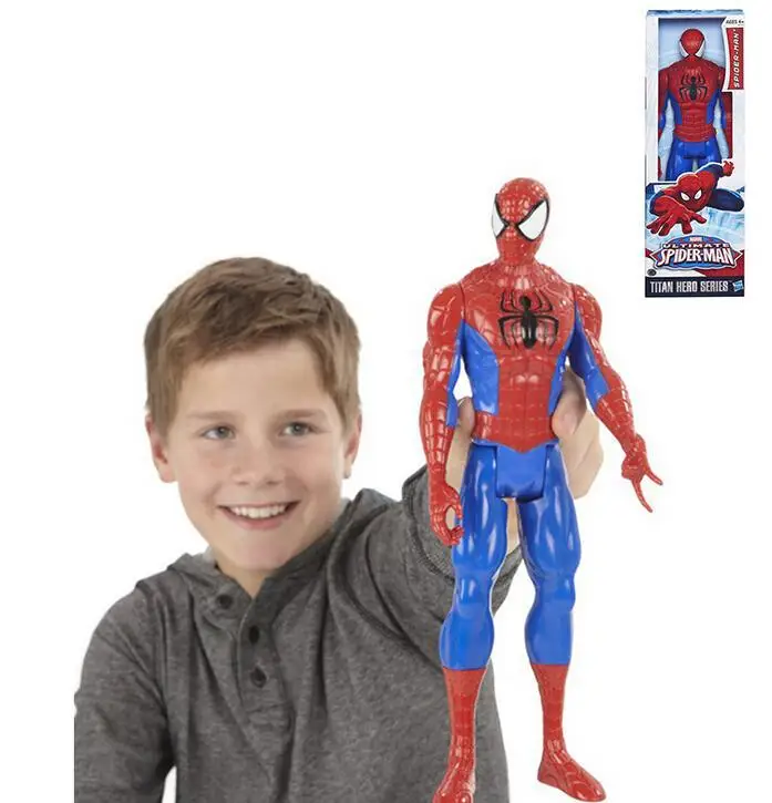 29 cm 9 type marvel avengers 12'' Captain America Spiderman toys Iron Man action figures brinquedos boys 57313