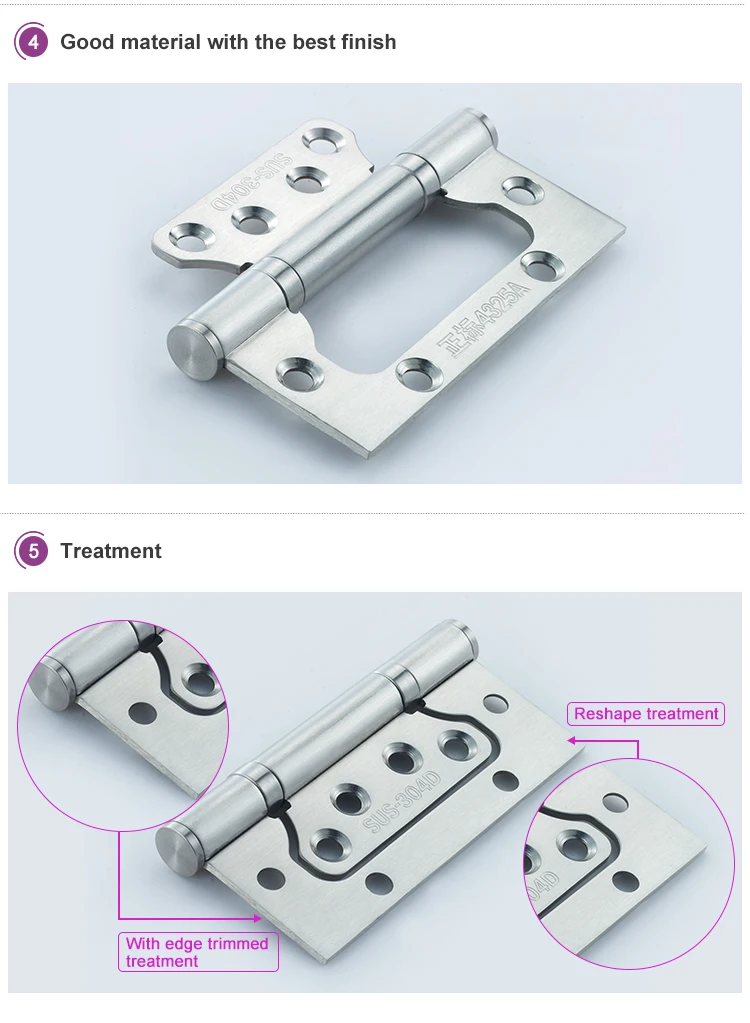16 PCS 2in Black Small Stainless Steel Door Hinges with 96 16 PCS 2in Black Small Stainless Steel Door Hinges with 96