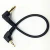 wholesale price 90 right angle male to male 3.5mm TRS connector audio TRS patch cable