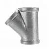Custom Iron Cast Y Branch 45 Degree Lateral Tee Pipe Fitting