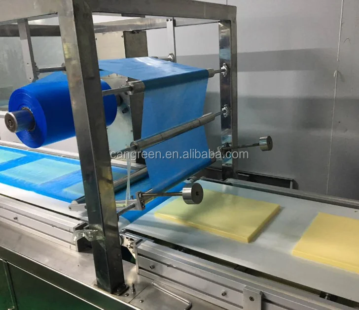 puff pastry margarine in automatic packing machine 2