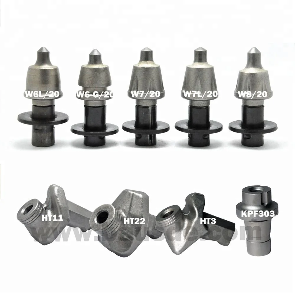 Wirtgen Kennametal Spare Parts Road Milling Bist For Asphalt Removal W6