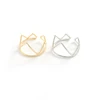 Crown Ring Gold Brass Tribal Every Queen Needs A Crown Open Adjustable king ring