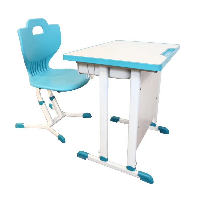 Plastic Seat Student Desk And Chair School Study Table And Chair