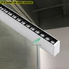 Black Aluminum Linear LED Ceiling Lamps Spotlight Adjustable Fixture