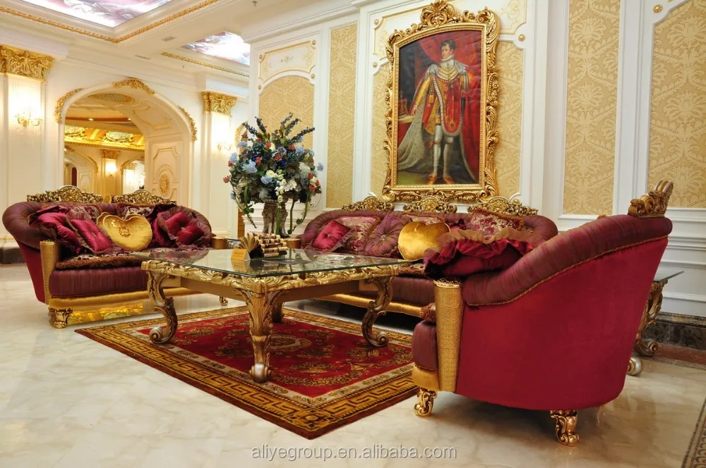7178 Luxury Baroque Perancis Ruang Tamu Sofa Set Dan Istana Kerajaan 7178 Luxury Baroque Perancis Ruang Tamu Sofa Set Dan Istana Kerajaan Diukir Tangan Beige