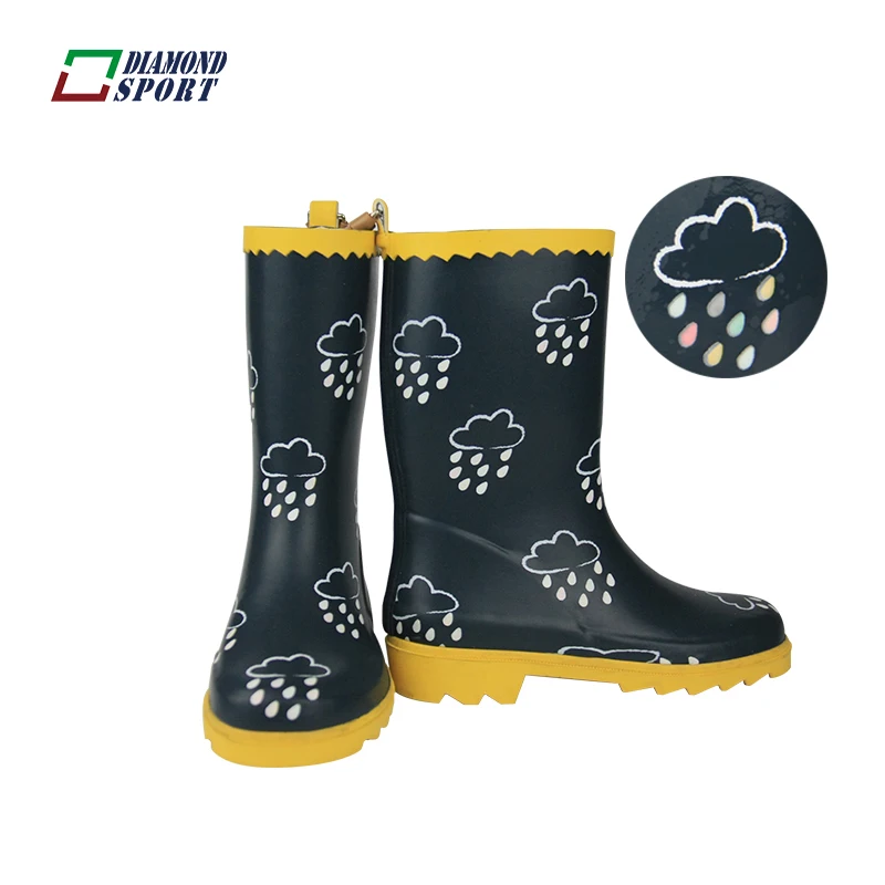 change rubber rain boots gumboots kids 