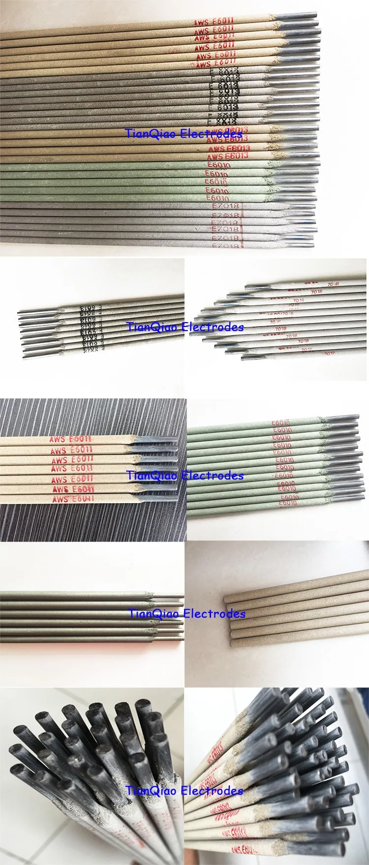 Aws E7016 Welding Electrodes 2.6mm Size Diameter, Specification Of
