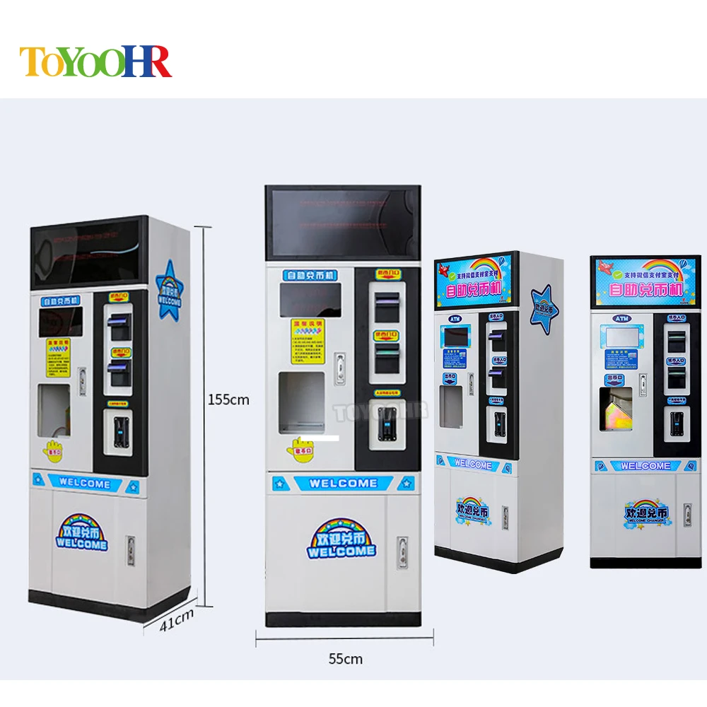 Atm Currency Exchange Machine Token Changer Coin Bill Vending Banknote