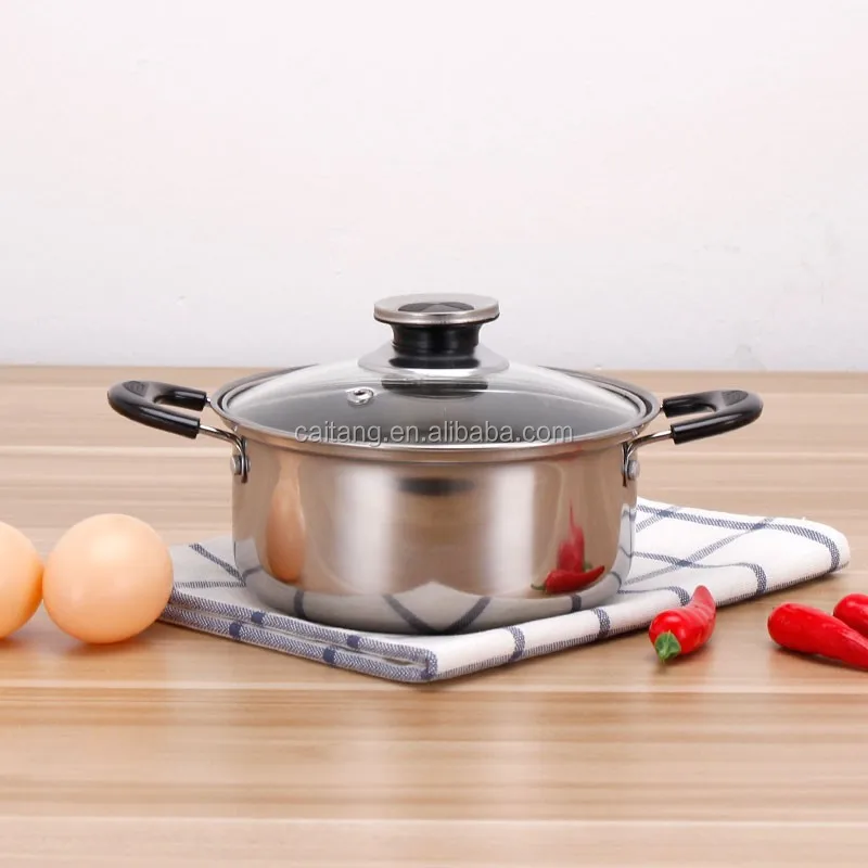 Kitchenware Wholesale Stainless Steel 12pcs Cookware Set Pot And Pan