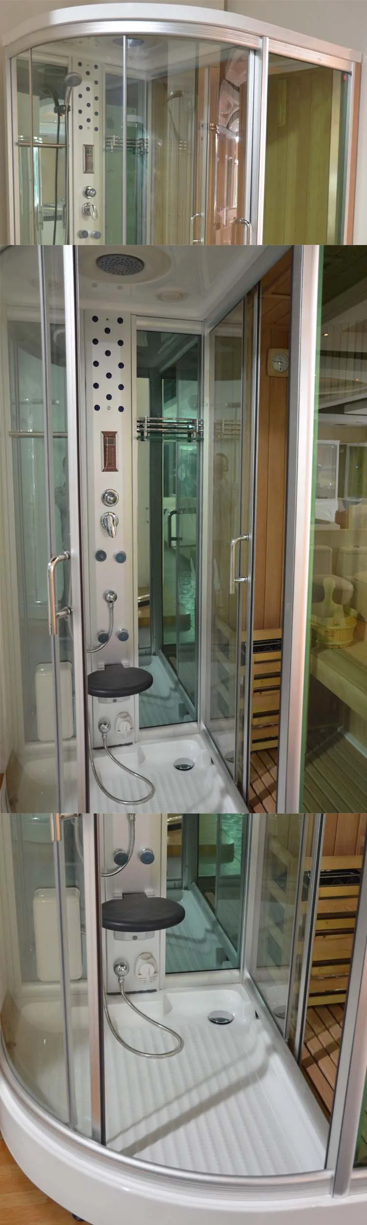 Cold sauna,steam shower sauna combos,steam sauna shower combination