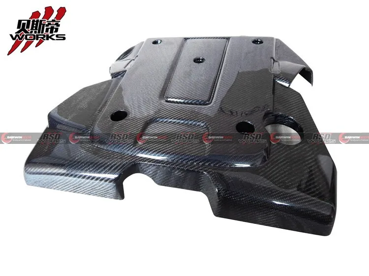 Darwinpro Carbon Fiber Oem Style Engine Cover For Infiniti G35/g37 4dr