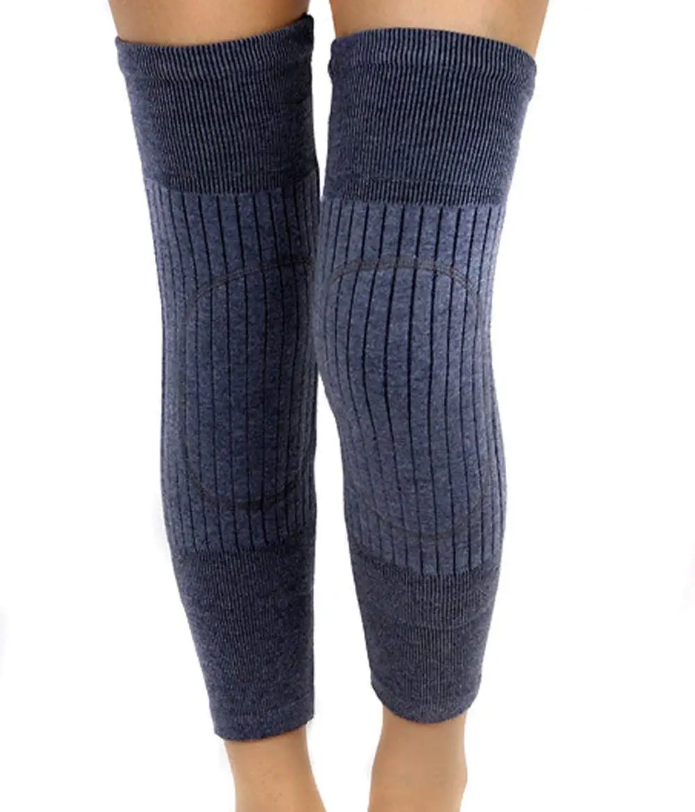 Glumes Women Men Thicken Cashmere Wool Winter Warm Thermal Knee Warmers