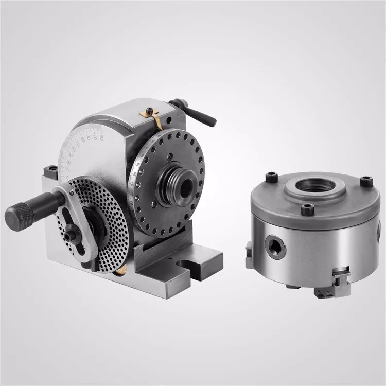 Dividing Head Bs-0 5inch 3 Jaw Chuck Dividing Head Set Precision Semi ...