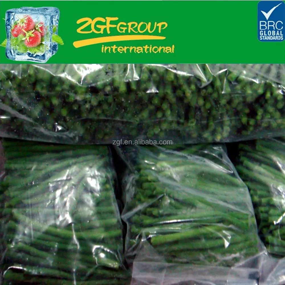 Hot sale High Quality bulk IQF frozen green beans for sale