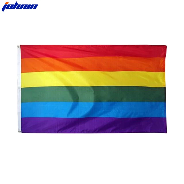 gay pride flags pennant