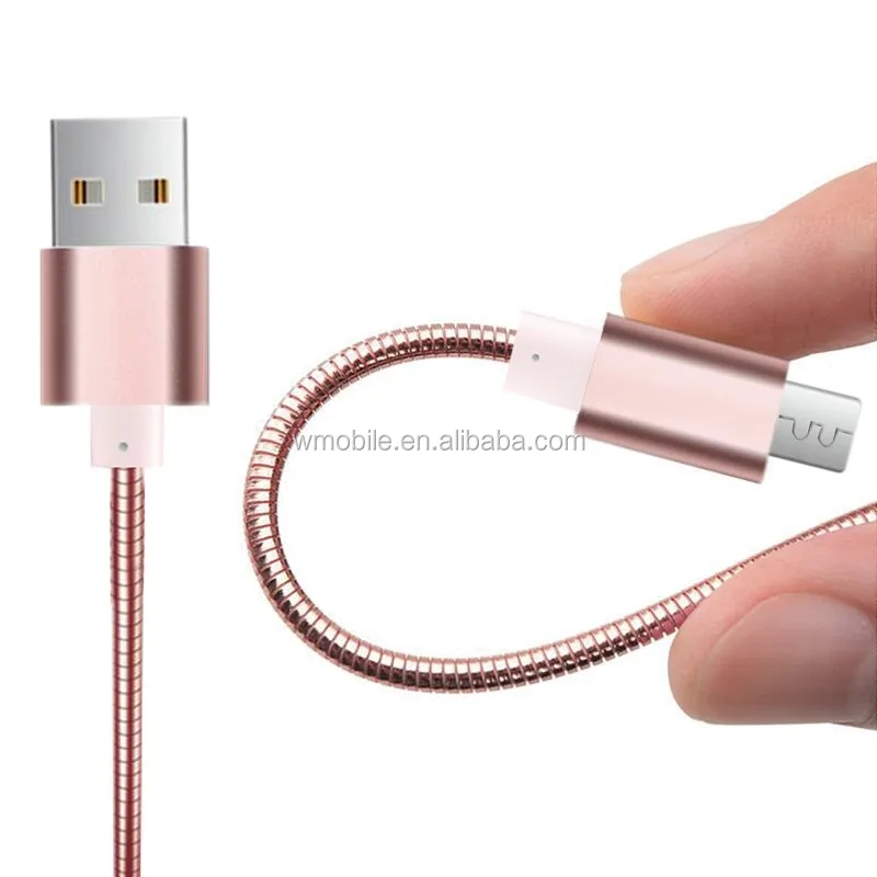 Solid Color TPU spiral USB Charger cable cord protector wrap cable winder for charging cables organizer - ANKUX.COM
