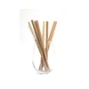 Multipurpose high quality bubble tea eco friendly coffee stirrer reusable bamboo drinking straws