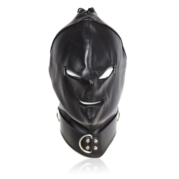 Men in bondage hoods Strippers on the hood