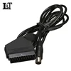 2018 New Pal V pin 1.8m RGB Scart Cable for TV lead Video Sega Mega Drive 1 MD1 RGB cable cord Sega Genesis 1 Console