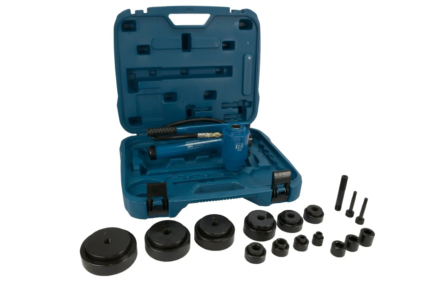 Buy TEMCo HYDRAULIC KNOCKOUT PUNCH Electrical Conduit Hole Cutter Set