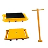 warehouse moving tools 6ton roller skate Loading trolley