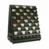 two sided retail Metal moveable Floor standing cd rack with price tag