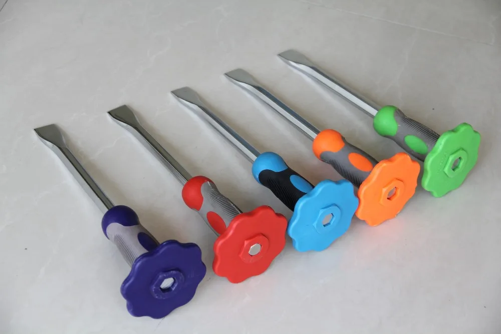 Pointed Cold Chisel With Rubber Handle Buy Good Quality Cold Chisel