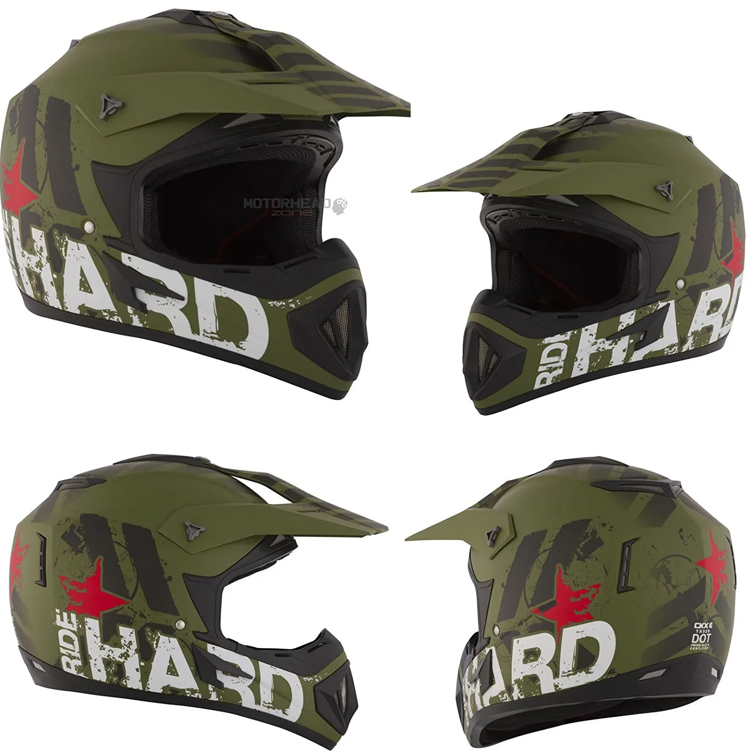 adult small motocross helmet