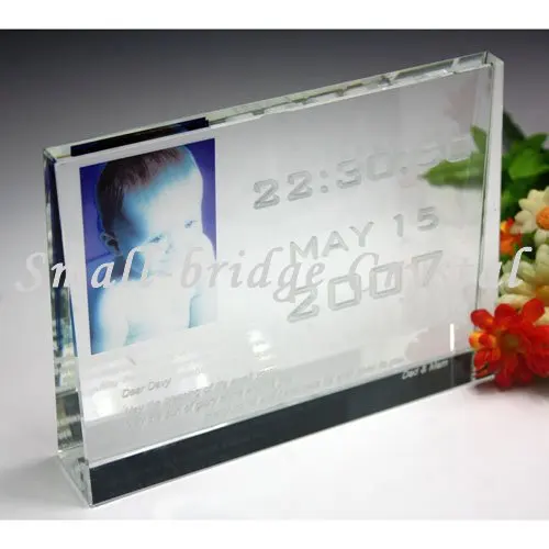 product customized 3d laser crystal engraving color printing images crystal souvenir-21