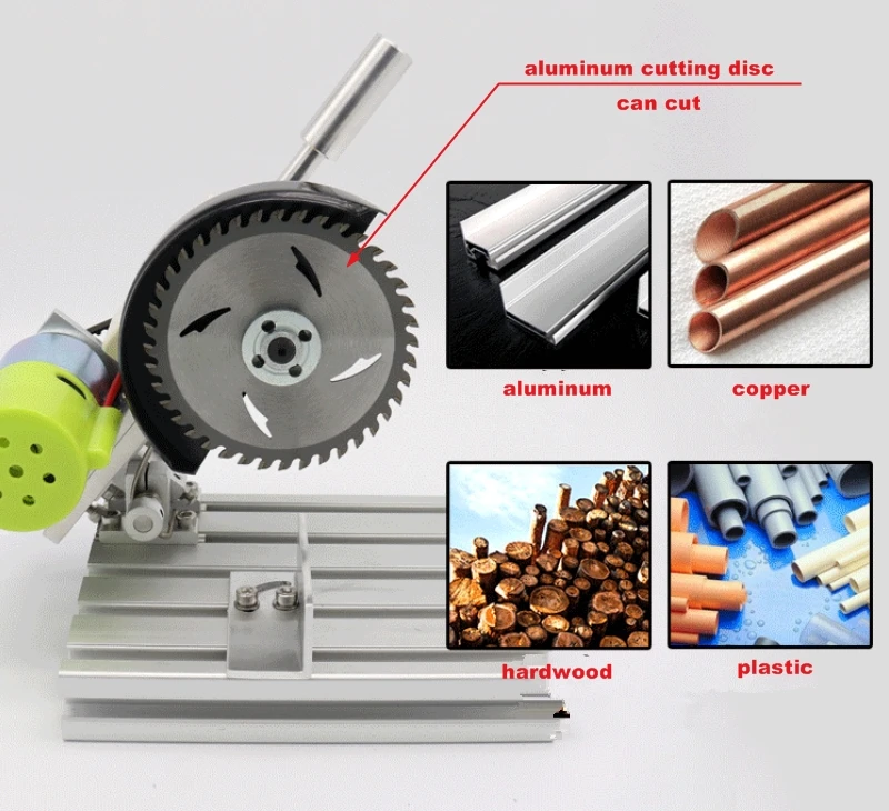 Model Cutting Machine Aluminum Miniature Table Saw - DIY Cutting Machine